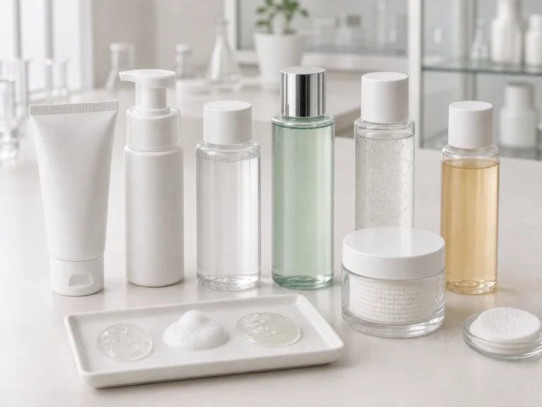 Cleansing & Toner private label cosmetic product cover