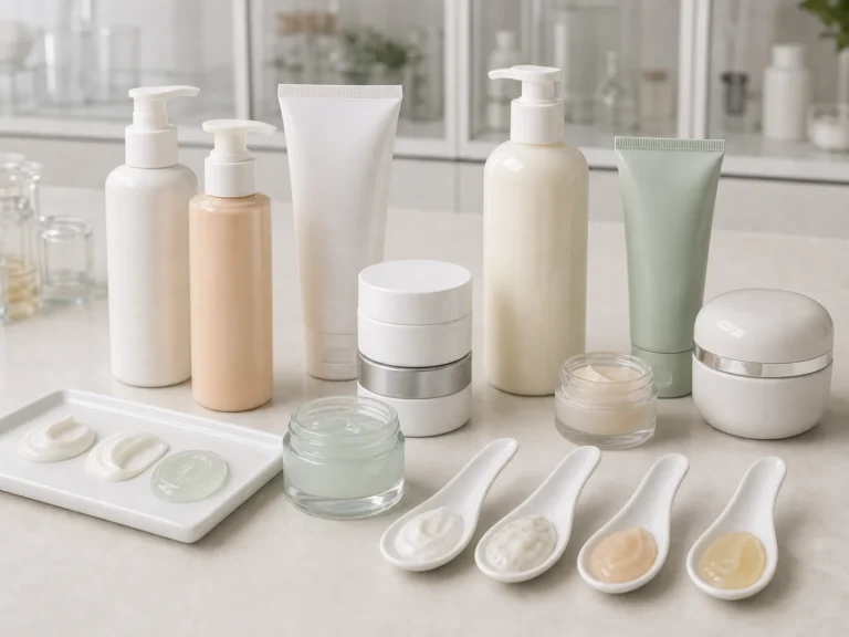 Cream & Lotion private label cosmetic product cover
