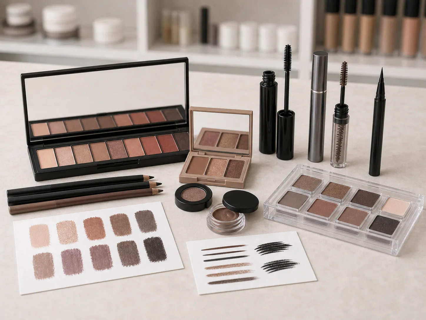 Eye Makeup private label cosmetic product cover