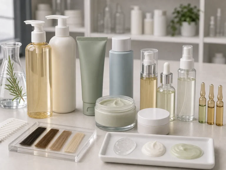 Hair & Scalp private label cosmetic product cover