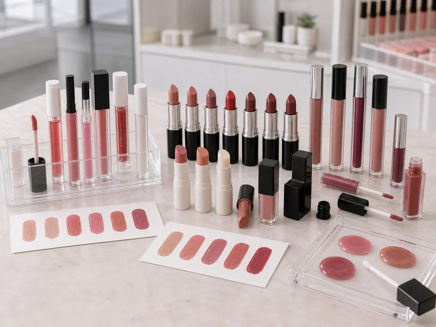 Lip Products private label cosmetic product cover