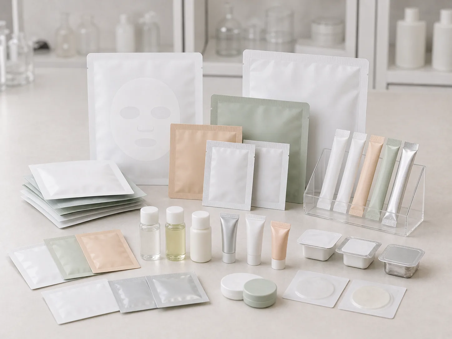 Sachets & Samples private label cosmetic product cover