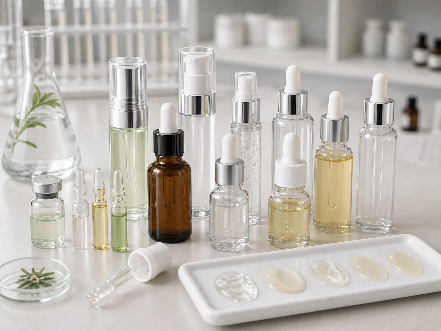 Serum & Ampoule private label cosmetic product cover