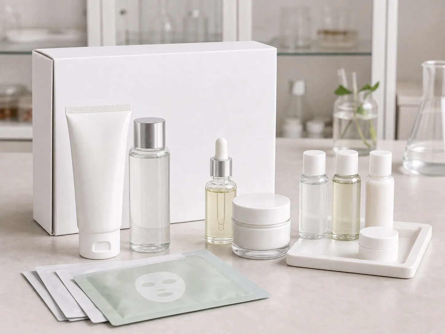 Skincare Sets private label cosmetic product cover